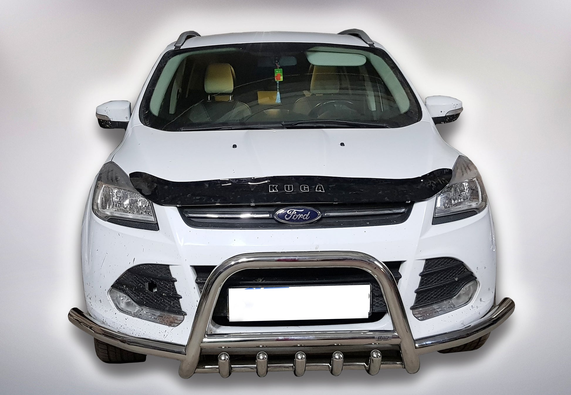 Bull Bar with Side Tubes WT003 (Stainless Steel) for Ford Kuga/Escape 2013-2019 - image 1