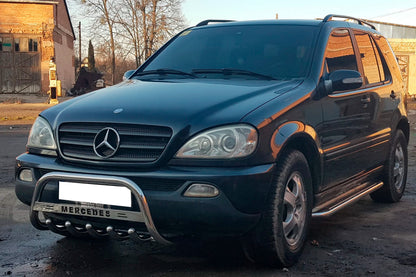 Bull Bar WT004 (Stainless Steel) for Mercedes ML W163 1997-2005 - image 2