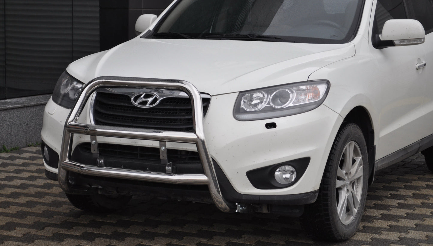 Bull Bar WT018 (Stainless Steel) for Hyundai Santa Fe 2 2006-2012 - image 3