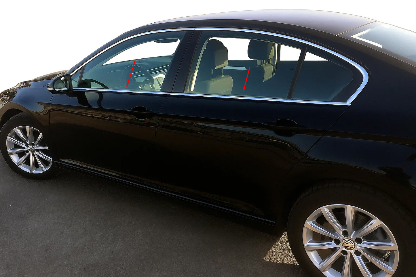 Window Trim SD/SW Stainless Steel for Volkswagen Passat B8 2015-2023 - image 1