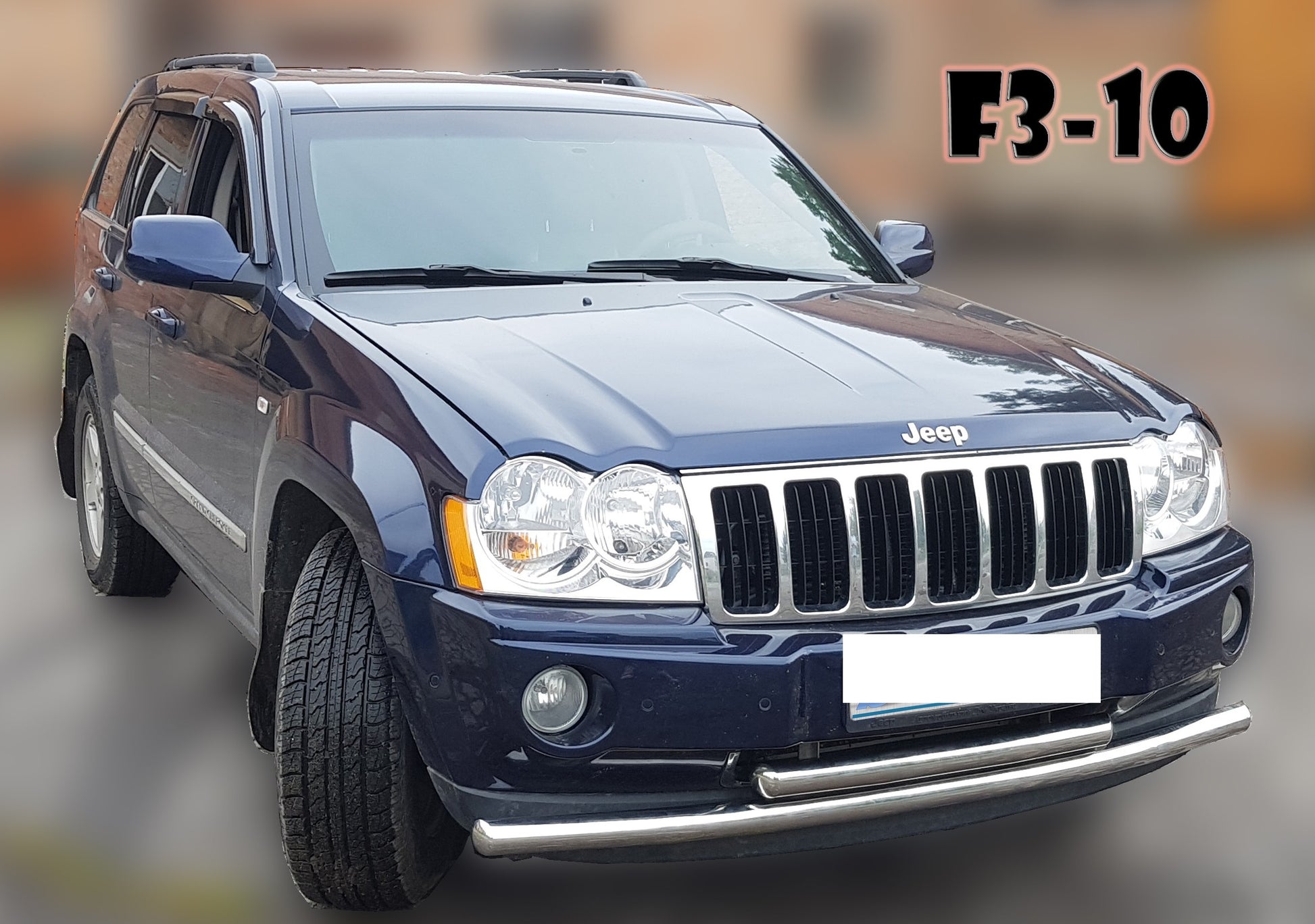 Front Bull Bar ST014 (Stainless Steel) for Jeep Grand Cherokee WK 2004-2010 - image 3