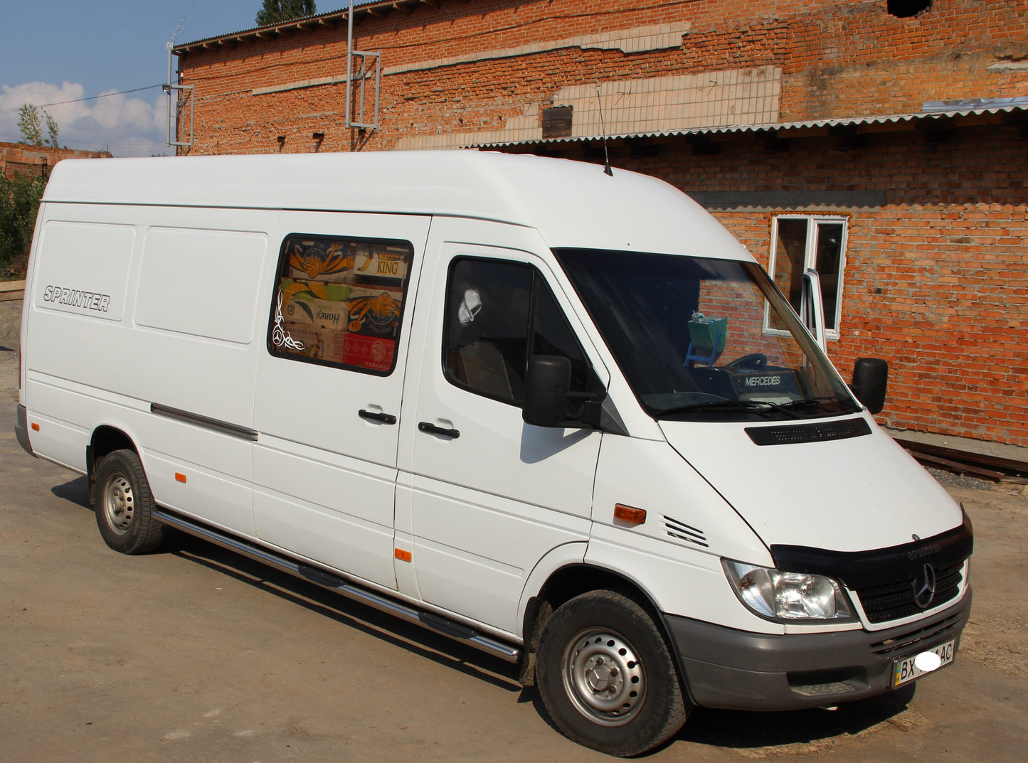 Side Pipes (2 pcs, Stainless Steel) for Mercedes Sprinter W901/902/903/904/905 1995-2006 - image 7