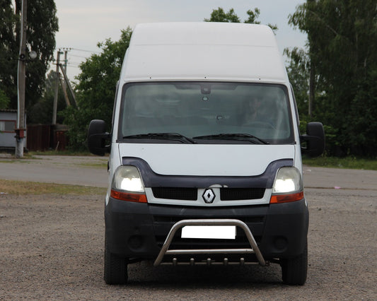 Front bar (stainless steel) for Renault Master 1998-2010 - image 1