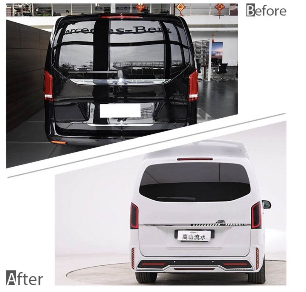 Body kit (WaterFoll 2023 design) for Mercedes Vito / V-class W447 2014↗ year - Reelken Auto