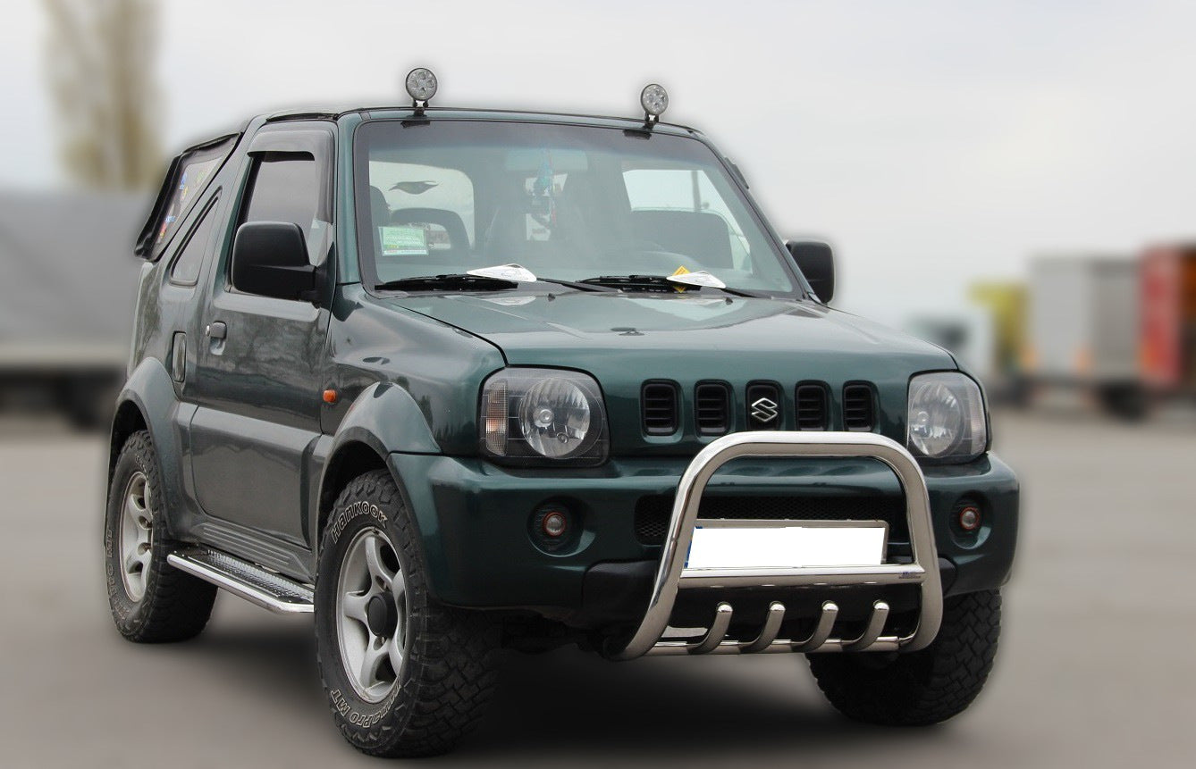 Bull Bar F2-01 (Stainless Steel) for Suzuki Jimny 1998-2018 - image 2