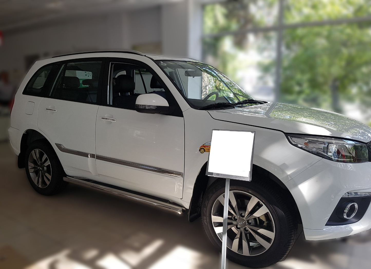 Side Bars (2 pcs, Stainless Steel) for Chery Tiggo 3 2005- - image 3