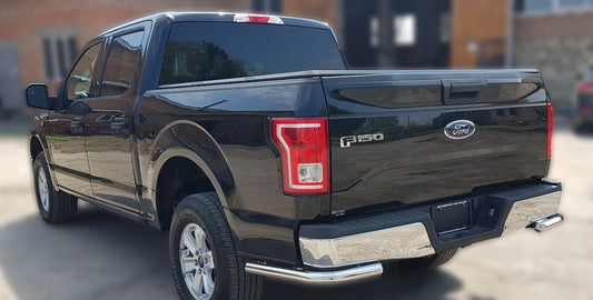 Rear Corner Bars AK003 (2 pcs, stainless steel) for Ford F-150 2014-2021 - image 1