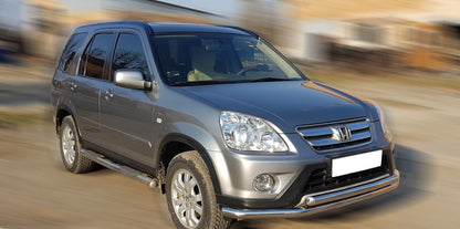Front Bull Bar ST014 (Stainless Steel) for Honda CRV 2001-2006 - image 2