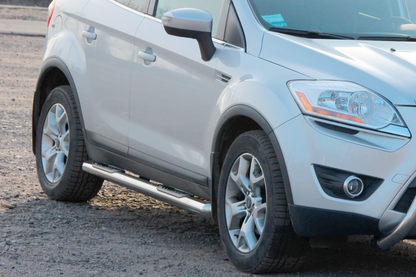 Side pipes straight (2 pcs, stainless steel) for Ford Kuga 2008-2013 - image 2