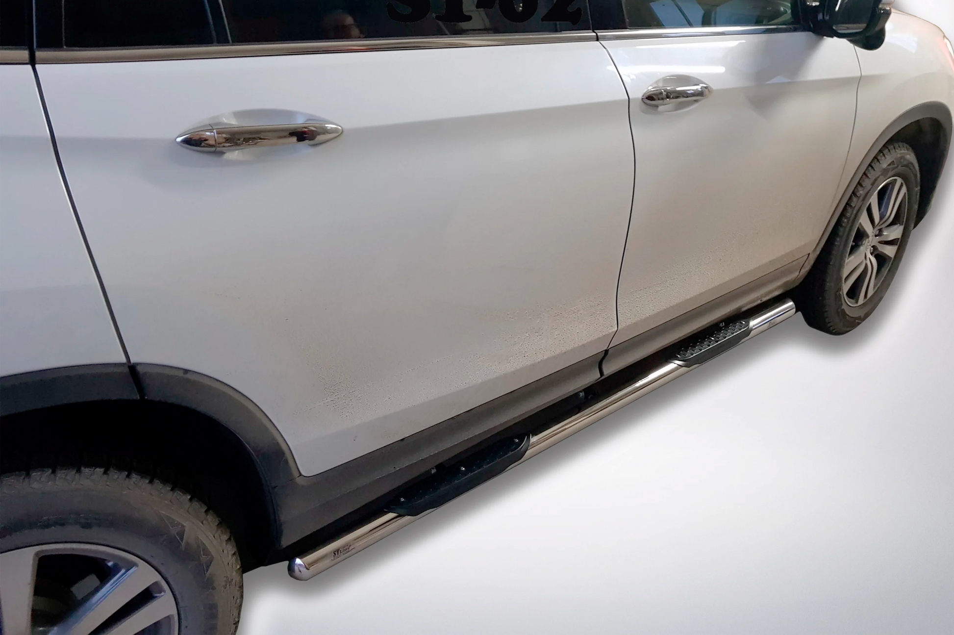 Side Bars (2 pcs, Stainless Steel) for Honda Pilot 2015-2022 - image 2