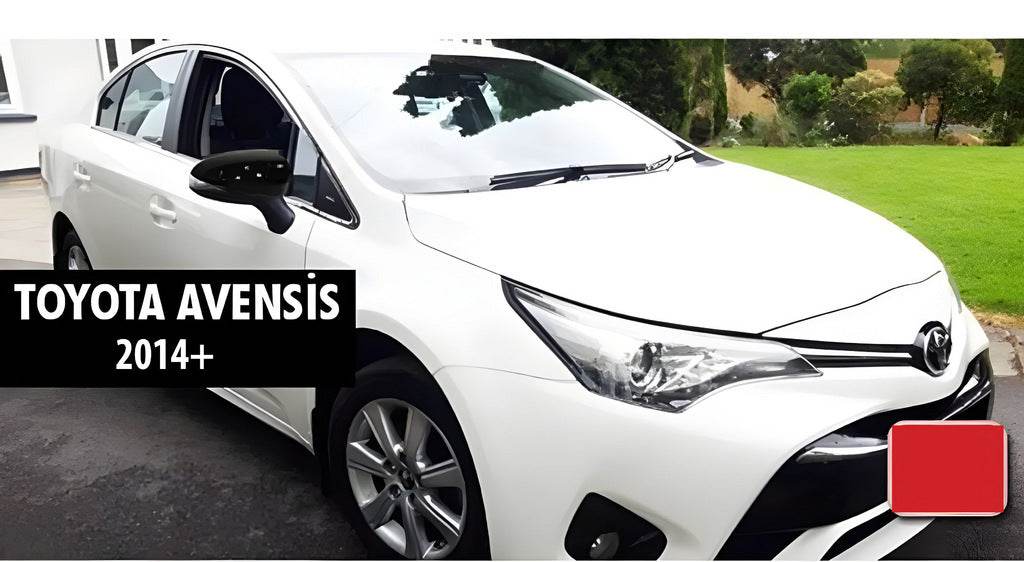 Covers for mirrors BMW-style (2014+, 2 pcs) for Toyota Avensis 2009-2018 - Reelken Auto