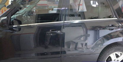 The edging of the glass (4 pieces, stainless steel) for Suzuki Grand Vitara 2005-2017 - Reelken Auto