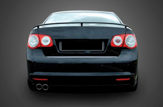 The edge of the trunk (stainless) for Volkswagen Passat B6 2006-2012 - image 2