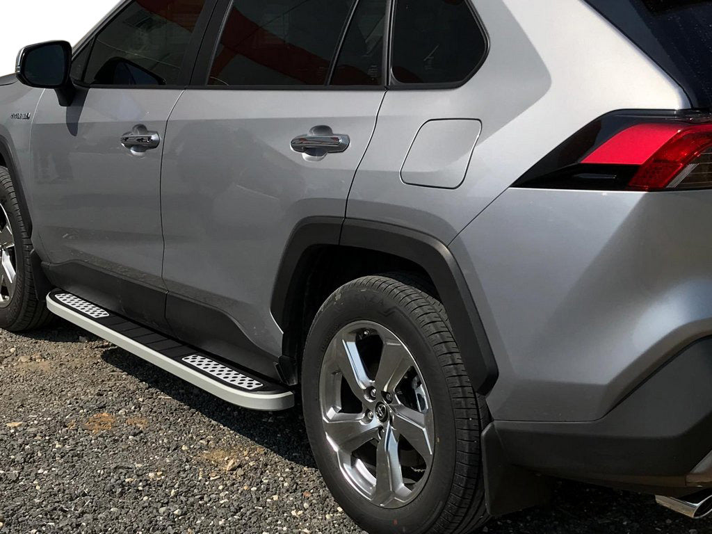 Side Steps Tayga V2 (2 pcs, Aluminum) for Toyota Rav 4 2019- - image 1