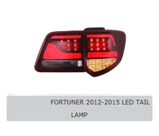 Tail Lights V1 (2012-2015, Set of 2) for Toyota Fortuner 2006-2015 - image 1