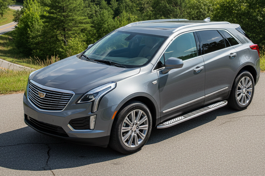 Side Steps Tayga V2 (2 pcs, Aluminum) for Cadillac XT5 2016- - image 1