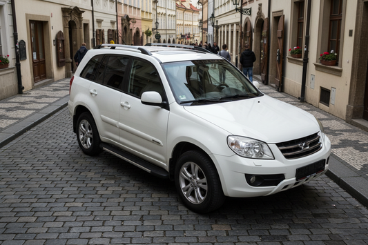 Side Steps Duru (2 pcs, Aluminum) for Chery Tiggo 1 2005-2016 - image 1