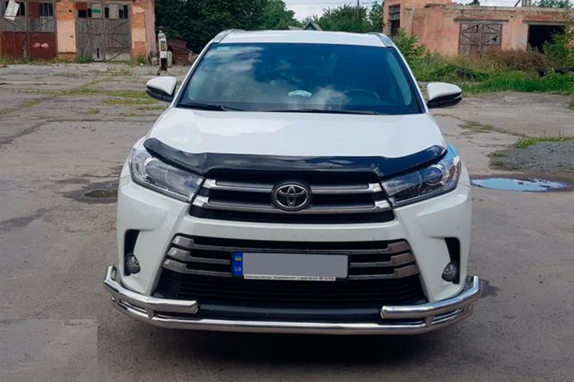Bull Bar ST-Special Stainless Steel for Toyota Highlander 2013-2019 - image 6