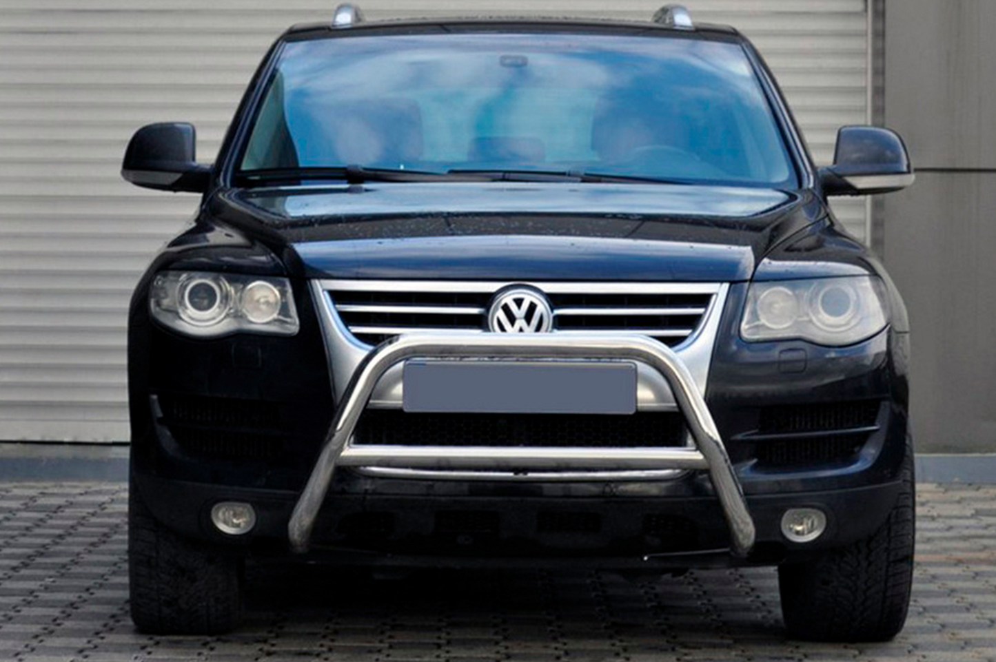 Bull Bar WT005 Colt (Stainless Steel) for Volkswagen Touareg 2002-2010 - image 7