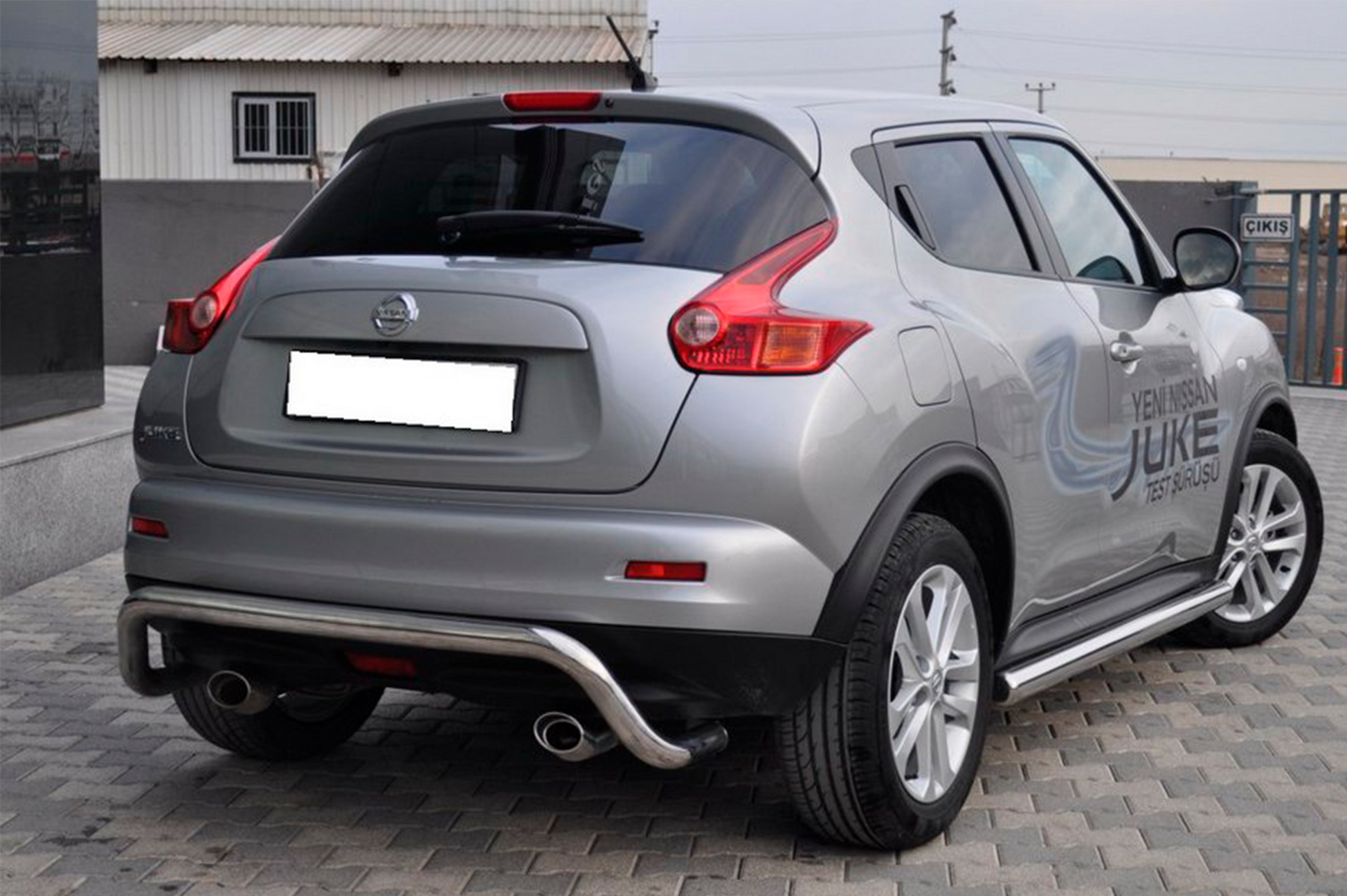 Side Bars Ø60 (2 pcs, Stainless Steel) for Nissan Juke 2010-2019 - image 4