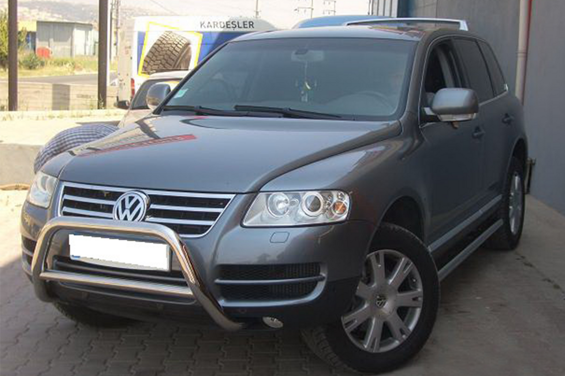 Bull Bar WT005 Colt (Stainless Steel) for Volkswagen Touareg 2002-2010 - image 6