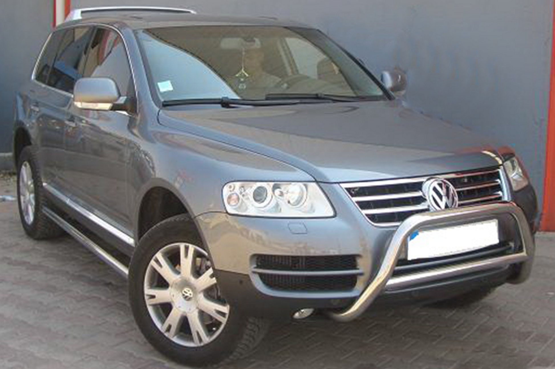 Bull Bar WT005 Colt (Stainless Steel) for Volkswagen Touareg 2002-2010 - image 5