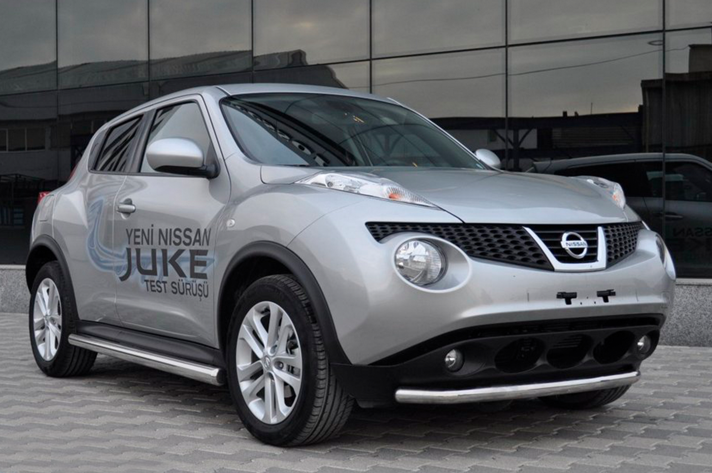 Side Bars Ø60 (2 pcs, Stainless Steel) for Nissan Juke 2010-2019 - image 3