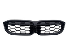 Diamond Black Kidney Grilles (2022+, black surround) for BMW 3 Series G20/G21 2018- - image 2