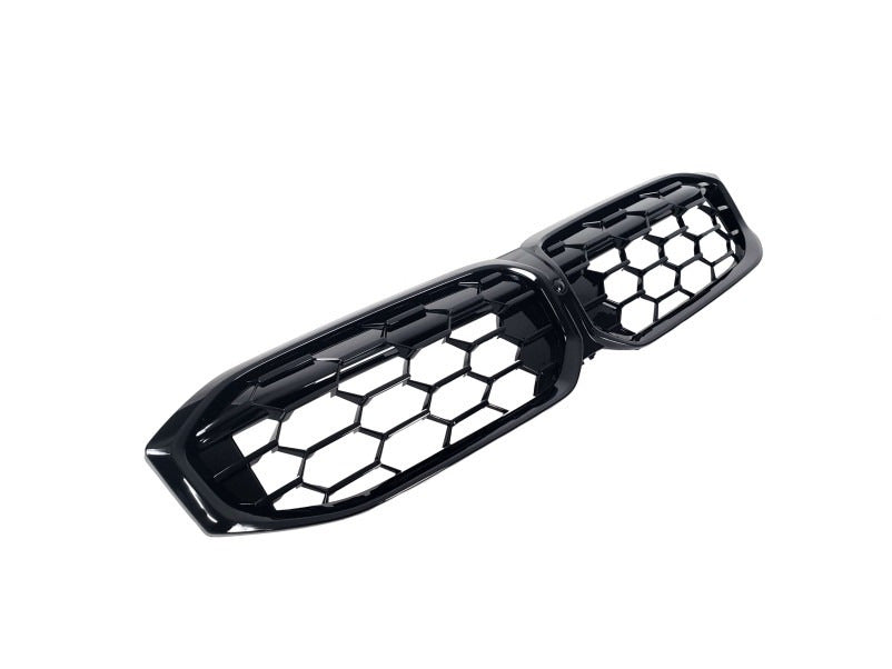 Diamond Black Kidney Grilles (2022+, black surround) for BMW 3 Series G20/G21 2018- - image 3