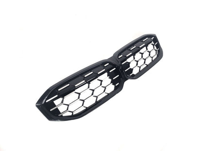 Diamond Silver Kidney Grilles (2022+, black trim) for BMW 3 Series G20/G21 2018- - image 3