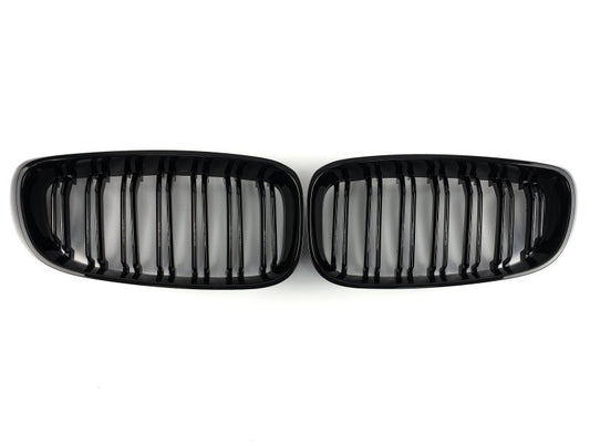 M-Look Kidney Grilles (for F34, Gloss Black) for BMW 3 Series F34 2013–2020 - image 2