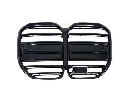 M-Look Kidney Grilles (for G22/23, Gloss Black) for BMW 4 Series G22/23/26 2020- - image 2