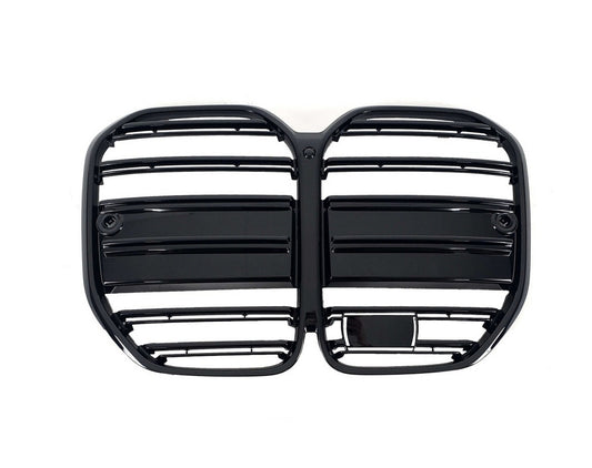 M-Look Kidney Grilles (for G22/23, Gloss Black) for BMW 4 Series G22/23/26 2020- - image 2