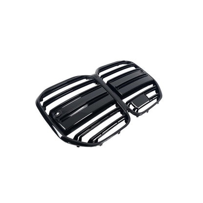M-Look Kidney Grilles (for G22/23, Gloss Black) for BMW 4 Series G22/23/26 2020- - image 3