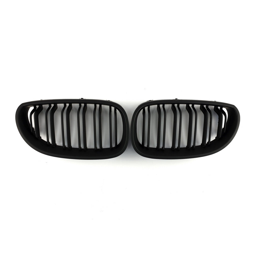 Kidneys M-Look (black matte) for BMW 5 Series E60/E61 2003-2010 - image 2
