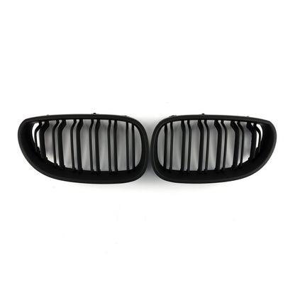 Kidneys M-Look (black matte) for BMW 5 Series E60/E61 2003-2010 - image 2