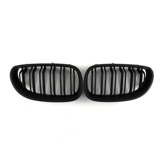 Kidneys M-Look (black matte) for BMW 5 Series E60/E61 2003-2010 - image 2