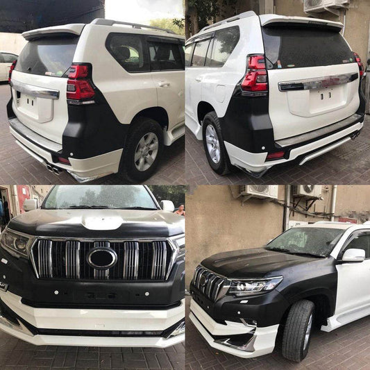 Kit with restyled 2009-2016 2017- (with Full Led optics) for Toyota Land Cruiser Prado 150 - Reelken Auto