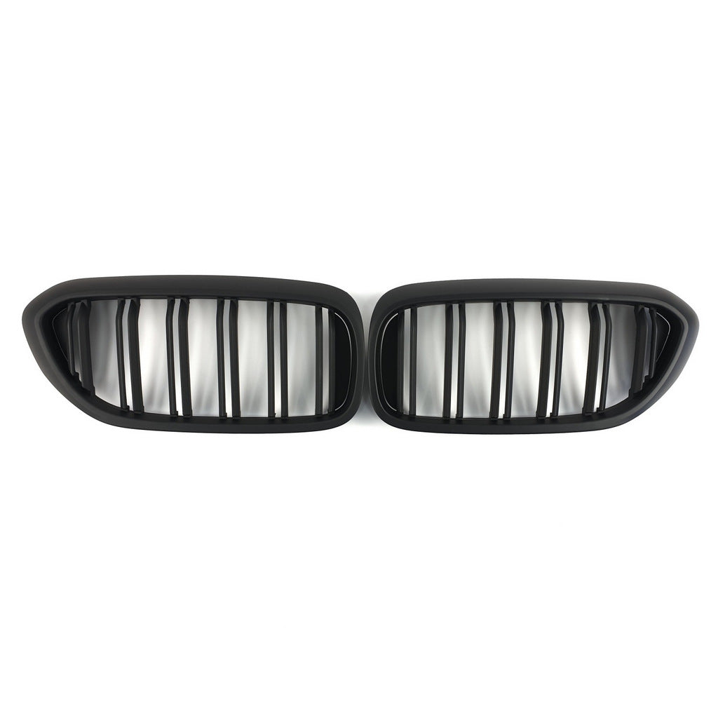 Kidney Grilles M-Look (2017-2020, Matte Black) for BMW 5 Series G30/G31 2017-2023 - image 2