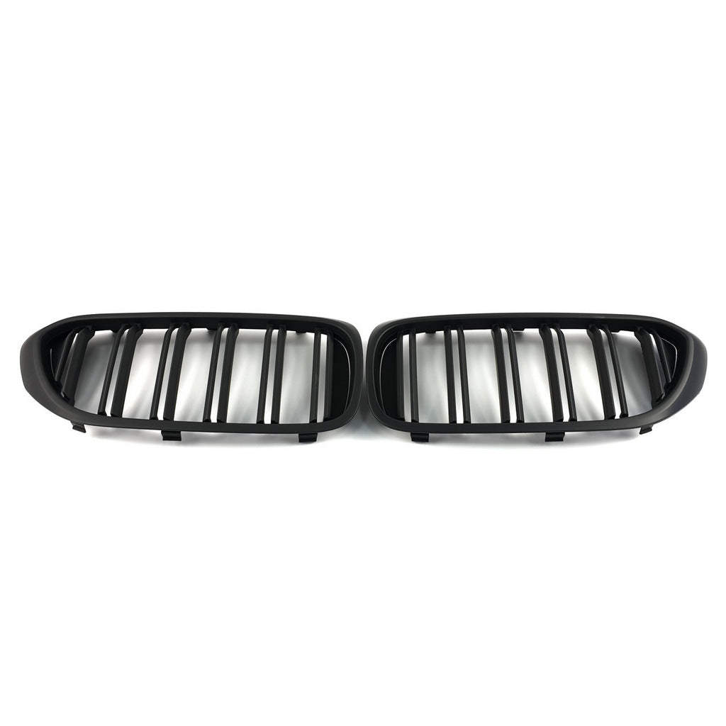 Kidney Grilles M-Look (2017-2020, Matte Black) for BMW 5 Series G30/G31 2017-2023 - image 4