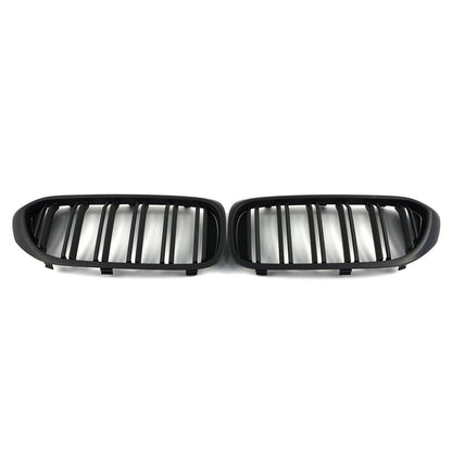 Kidney Grilles M-Look (2017-2020, Matte Black) for BMW 5 Series G30/G31 2017-2023 - image 4
