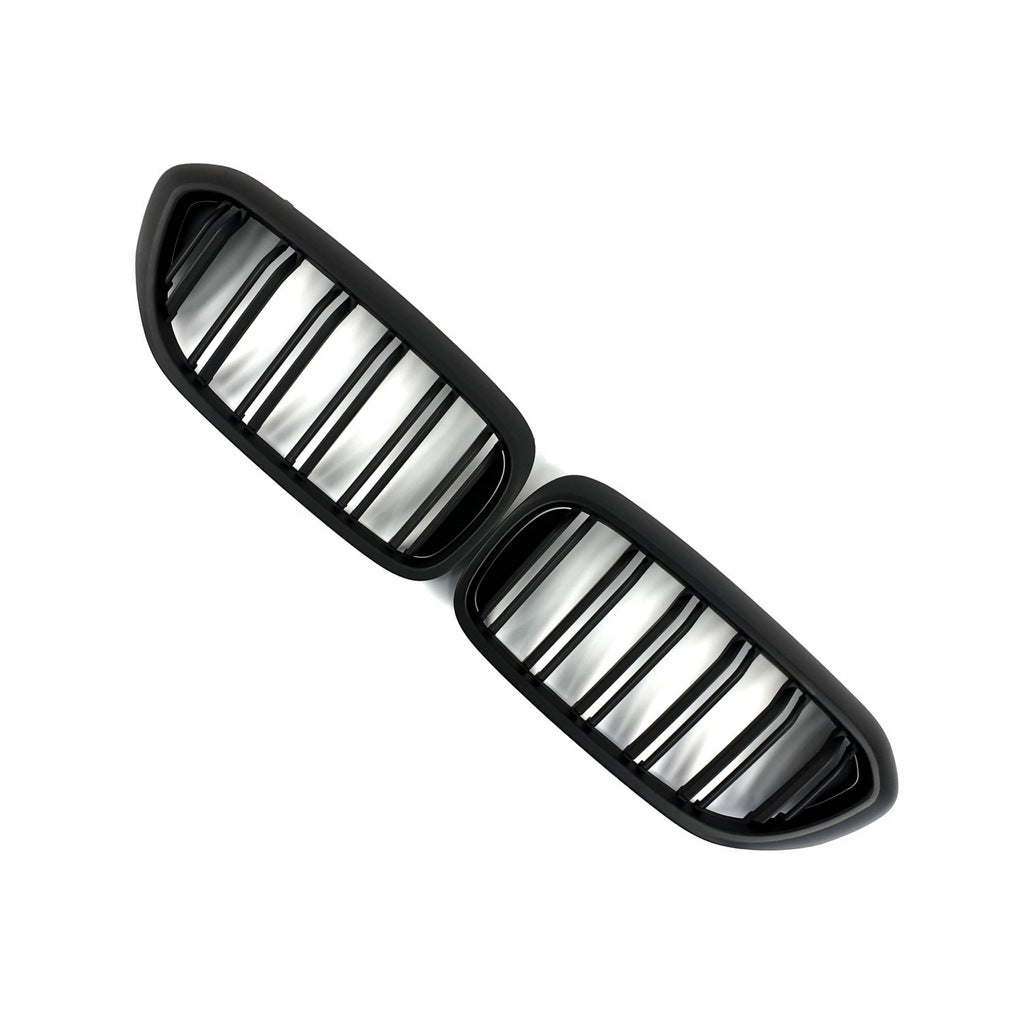 Kidney Grilles M-Look (2017-2020, Matte Black) for BMW 5 Series G30/G31 2017-2023 - image 3