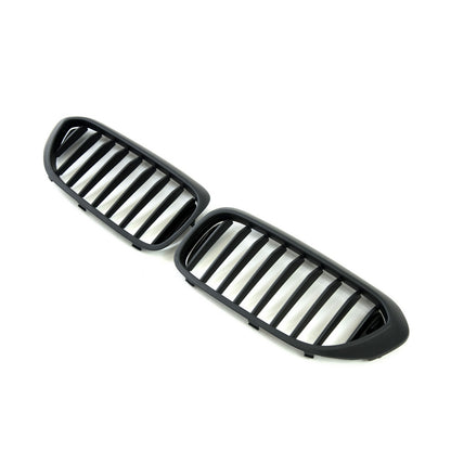 Kidney Grilles 1 Bar (2017-2020, Matte Black) for BMW 5 Series G30/G31 2017-2023 - image 3