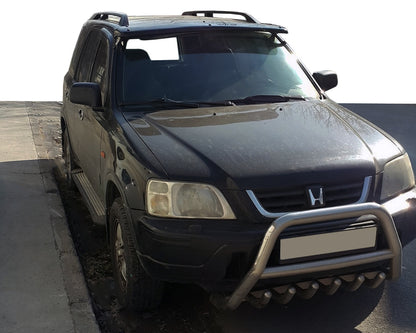 Windshield visor (black gloss, 5mm) for Honda CRV 1996-2001 - image 1