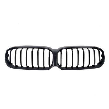 Kidney Grilles 1 Bar (2021+, Matte Black) for BMW 5 Series G30/G31 2017-2023 - image 2