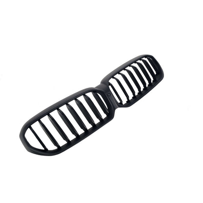 Kidney Grilles 1 Bar (2021+, Matte Black) for BMW 5 Series G30/G31 2017-2023 - image 3