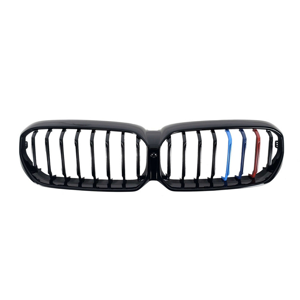 Kidney Grille 1 Bar (2021+, M-Color) for BMW 5 Series G30/G31 2017-2023 - image 2