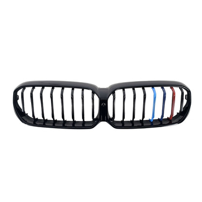 Kidney Grille 1 Bar (2021+, M-Color) for BMW 5 Series G30/G31 2017-2023 - image 2