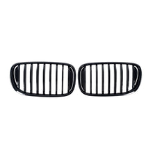 Kidney Grilles 1 Bar (2016-2019, Gloss Black) for BMW 7 Series G11/G12 2015-2022 - image 2