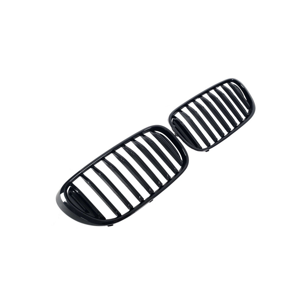 Kidney Grilles 1 Bar (2016-2019, Gloss Black) for BMW 7 Series G11/G12 2015-2022 - image 4